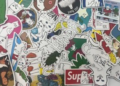 50 Piece Rip N Dip Decals for Car Laptop Guitar Skateboard Sticker