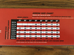 Carbon Express Arrows Maxima Red Spine 350 (6 Pack) With INSERTS – MPN – CX50754