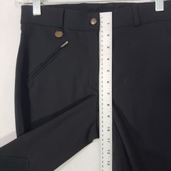 Ovation Knee Patch Horseback Riding Breeches Women’s 26 Reg Black Equestrian