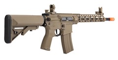 Lancer Tactical Enforcer Hybrid Gen 2 BLACKBIRD AEG Tan AirSoft Rifle Gun 395FPS