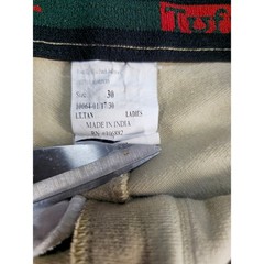 Vintage TuffRider Women’s Front Zip Knee Patch Jodhpurs Breeches Tan Size 30