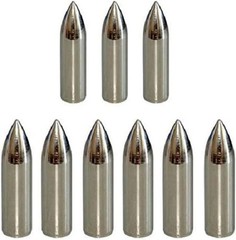 12pcs Glue on Field Points 11/32 Wood Arrow Points Glue on Arrow Tips for Woo…