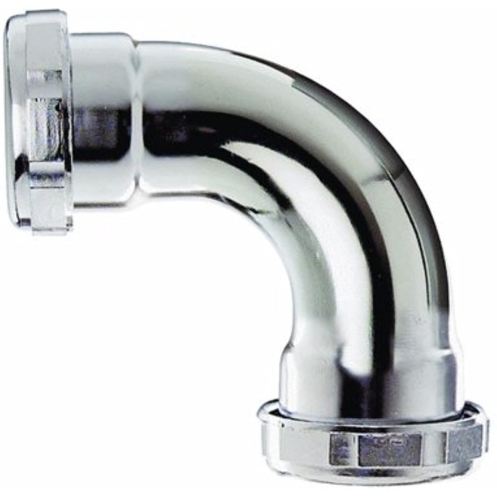 674K 1-1/2 x 1-1/2-Inch Chrome-Plated 90 Degree Repair Coupling – Quantity 1