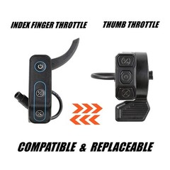 Thumb Throttle NFC Display for Ausom Gallop VSETT APEX Electric Scooter 48V-60V