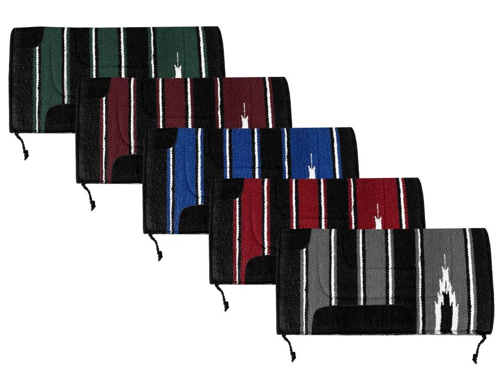 Economy Pony 24″ x 24″ Navajo Saddle Pad w/ Fleece Bottom