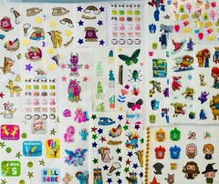 500 Stickers | LOT FOR ALL AGES | TONS OF FUN THEMES FOR ALL SEASONS HOLIDAY