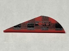 Choice Of 36, 50, Or 100 2″ Flame, Camo, Blood Splatt BLAZER VANES FROM BOHNING