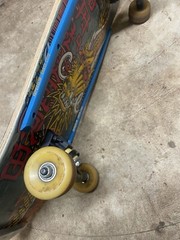 1988 Powell Peralta Caballero Cliver yellow Ban this Dragon blue stain rare OG
