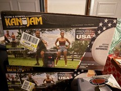 Stars And Stripes Edition Kan Jam Disc Throwing Outdoor Party Game