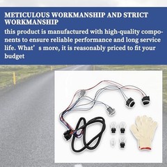 16531401 Tail Light Wiring Harness Left Driver Side Fit for Chevy Left side