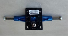(QTY:1) Thunder Trucks Hollow Metallic Script Anodized Blue Trucks 147