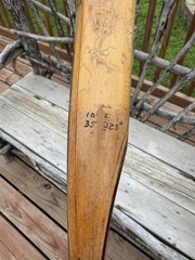 Vintage Unbranded Recurve Archery Bow AMO 52” 35# RH Bear Ben Pearson Howatt