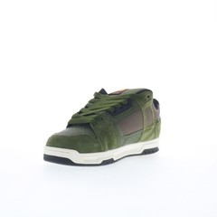 DC Stag DC01813310-OLV Mens Green Suede Skate Inspired Sneakers Shoes