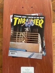 Tyshawn Jones Skateboard Deck Atiba Jefferson 8.3 King x Thrasher 39/100 Limited