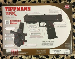 NEW Tippmann TiPX Trufeed Deluxe Pistol Kit – Black/Black