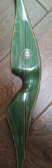(MA2) Vintage Bear Kodiak Hunter Recurve Bow 60 in. 45#