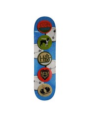 Habitat Stefan Janoski Buttons Blue White Multicolor Size 8.1″ Vintage NOS Deck