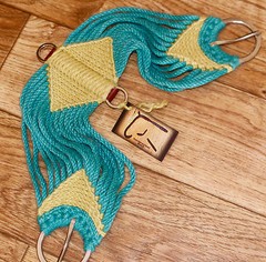 CINCH ~ GIRTH ~ CUSTOM ~ Handmade 100% Mohair