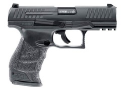Umarex T4E Walther PPQ M2 .43 Cal Paintball Pistol with Pack of 50 Rubber Balls