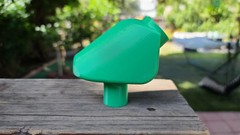 PAINTBALLDNA MICRO GEOFF BOX 17RD PAINTBALL LOADER HOPPER PUMP NEW GREEN