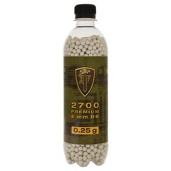 Elite Force Premium 6mm Airsoft BBs Ammo, .25 Gram, 2700 Count