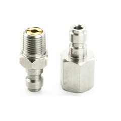 Paintball PCP 8mm Quick Release Disconnect Coupler 1/8 NPT Fitting Male&Female