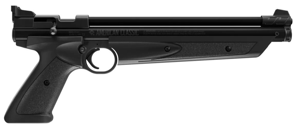 Crosman P1322 American Classic Pneumatic Pellet 22 Cal Air Pistol – Black
