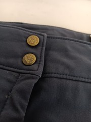 Tailored Sportsman Womens Riding Pants Breeches 38×30 Navy Blue USA *Notes*