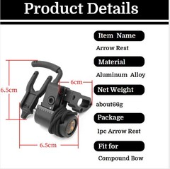 Drop Away Arrow Rest Archery Adjustable Right Hand Compound Bow Hunting Target