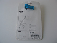 1 Petzl Verso 4 Belay Device Turquoise Blue Rock Climbing Gym Rappel Rappeling