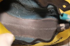Scarpa Vapor V Italy Made Mens Size 11 45 Microsuede Strap Rock Climbing Shoes
