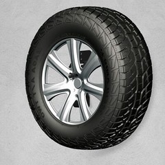 Trailer Spare Tire Mount for Utility Trailer, Wheel Bracket Rack for Enclosed