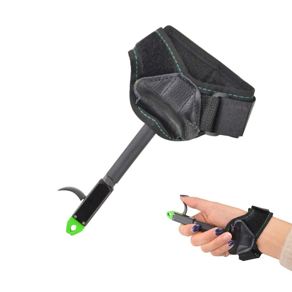 AMEYXGS Archery Bow Release Aids Youth Trigger Quick Green