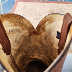 Dan Post DP2111R Men’s Brown Western Cowboy Western Boots Leather Size 14 EW