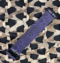 NEW KM Paintball Universal JT Goggle Strap – Limited Edition Purple Bandana