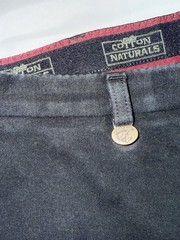 On Course Womens 32R (32 in Waist) Black Belt Loop Equestrian Riding Breeches