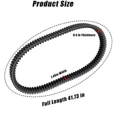 3211218 Heavy Duty Aramid Drive Belt Compatible with Polaris Ranger 1000/Crew…