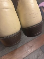 Tony Lama 6214 Western Boots Mens 11D Cowboy Brown Lizard Snip Toe Vamp USA Made