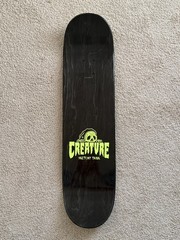 Ryan Reyes TANKED Creature Skateboards glow in the dark sketchy tank used