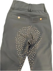 Pomme Riding breeches seat grip nellie bling oceanview Womens XS NWT $180