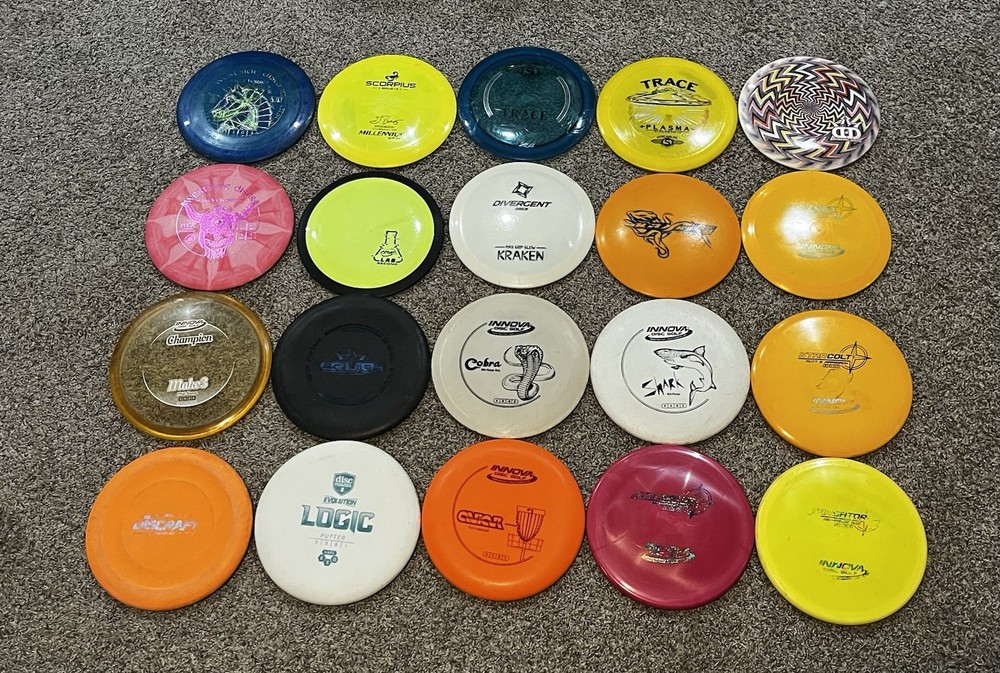 Selling Whole set of 20 discs to start your bag today!