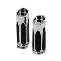 Soft Touch Hand Grips Motorcycle 1 Inch Grips Fit for Harley Touring Sportste…