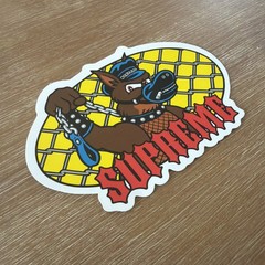 Supreme Sean Cliver Leash Dog Sticker SS26, FREE GIFT INCLUDED, Fast Shipping