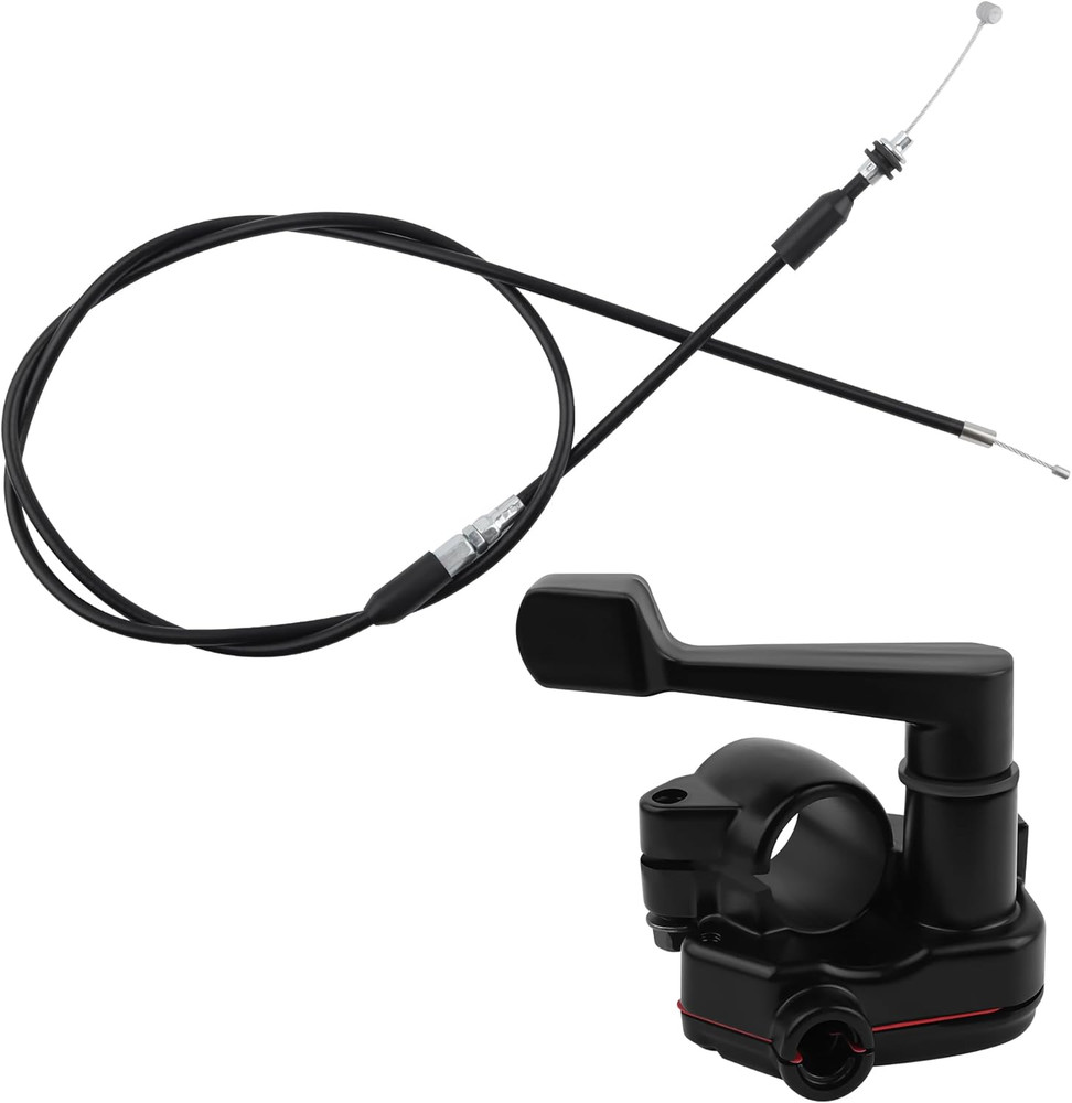 7/8» 22Mm Thumb Throttle Kit with Throttle Cable,Aluminum Motorcycle/Mini Bike
