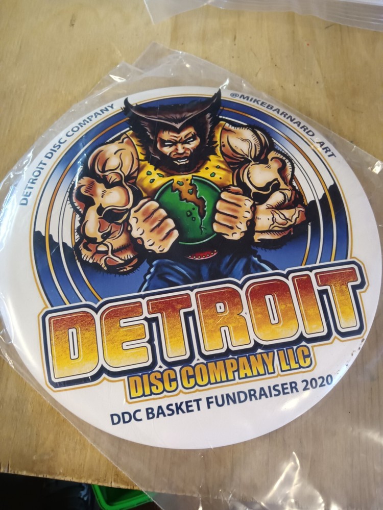 Discraft Full Color Buzzz 177+ The Wolverine By Mike Barnard