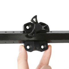 Compound Bow Sight 5Pin 0.019″ Archery 4X 6X 8X Lens Carbon Rod Adjustable RH LH