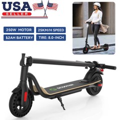 US ADULT ELECTRIC SCOOTER LONG RANGE FOLDING E-SCOOTER 2025 SAFE URBAN COMMUTER