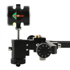 Compound Bow Sight Archery 4X lens 0.059″ Fiber Optic Pin Micro Adjust Hunting