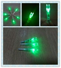 6PCS Led Lighted Nocks for Arrows with .244″/6.2mm Inside Diameter for Hunting
