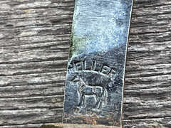 Vintage Cast Iron Heller Farriers Hoof Knife